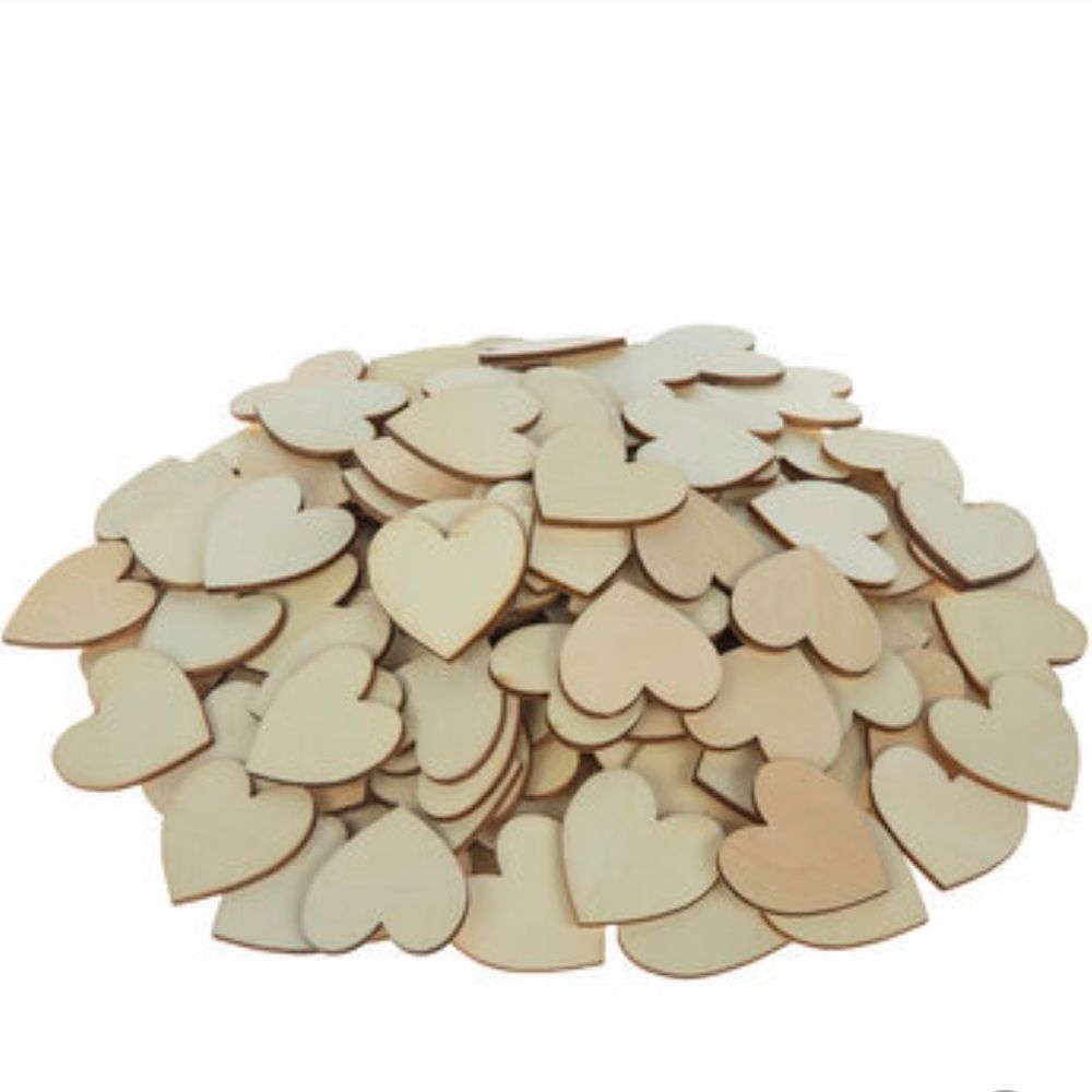 Wood Hearts